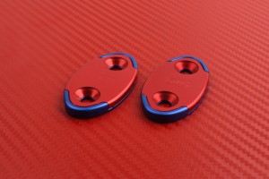 Rearview Mirrors Block Off Plates BMW S1000RR / HP4 - UNIK by Avdb Rearview Mirrors Block Off Plates BMW S1000RR / HP4 - UNIK by Avdb