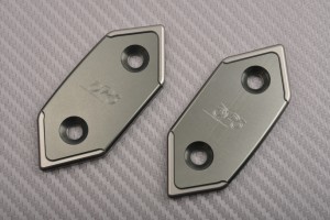 Rearview Mirrors Block Off Plates SUZUKI - UNIK by Avdb Rearview Mirrors Block Off Plates SUZUKI - UNIK by Avdb