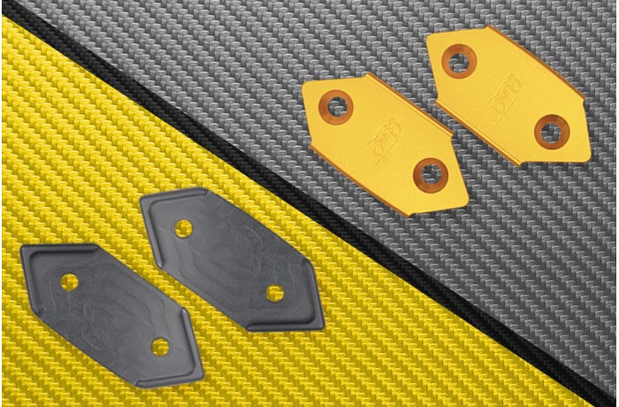 Rearview Mirrors Block Off Plates SUZUKI - UNIK by Avdb Rearview Mirrors Block Off Plates SUZUKI - UNIK by Avdb