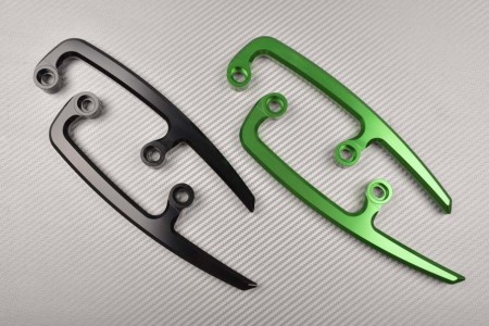 Maniglie passeggero posteriore in alluminio anodizzato KAWASAKI Z650 / NINJA 650 2017 - 2019