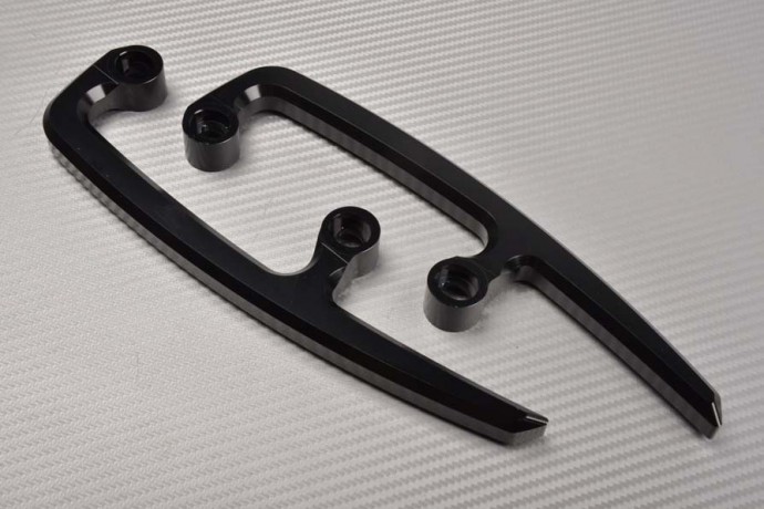Maniglie passeggero posteriore in alluminio anodizzato KAWASAKI Z650 / NINJA 650 2017 - 2019 Maniglie passeggero posteriore in alluminio anodizzato KAWASAKI Z650 / NINJA 650 2017 - 2019