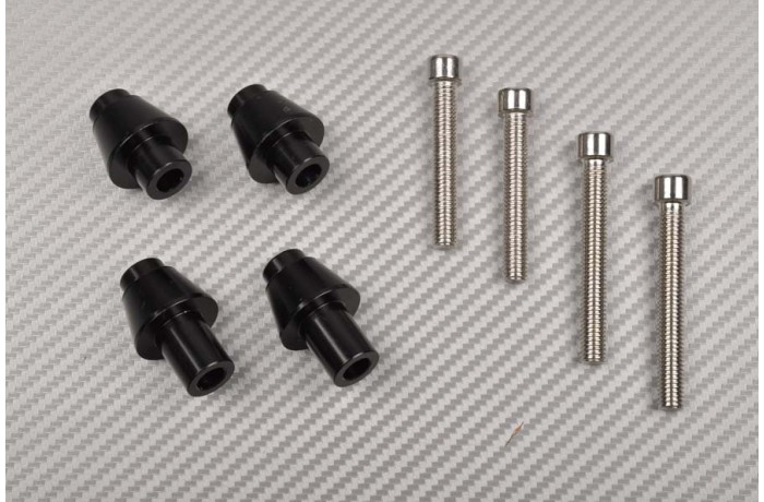 Asidero pasajero trasero anodizado KAWASAKI Z650 / NINJA 650 2017 - 2019 Asidero pasajero trasero anodizado KAWASAKI Z650 / NINJA 650 2017 - 2019