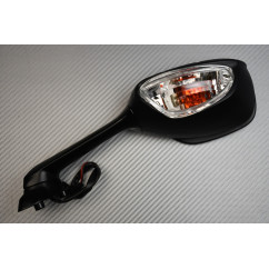 Pair of Aftermarket Rearview Mirrors with Integrated Turn Signals SUZUKI GSX-R 600 750 1000