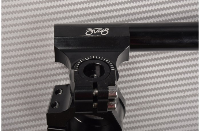 Paar  kippbare und erhöhte Stummellenker AVDB 52 mm