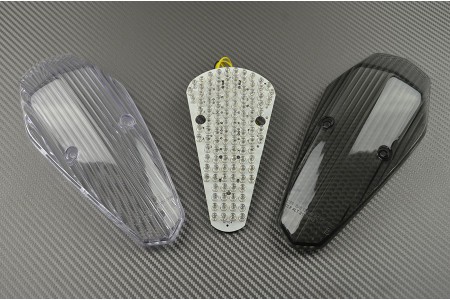 Feu Stop Led Clignotants Intégrés HONDA SHADOW / STATELINE / INTERSTATE 750 / 1300 2004 - 2022