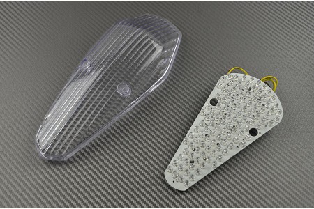 Feu Stop Led Clignotants Intégrés HONDA SHADOW / STATELINE / INTERSTATE 750 / 1300 2004 - 2022