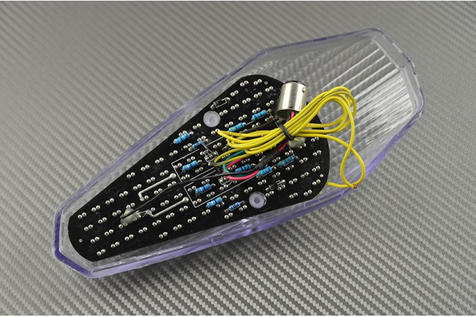 Luz de freno led con intermitentes integrados HONDA SHADOW / STATELINE / INTERSTATE 750 / 1300 2004 - 2022