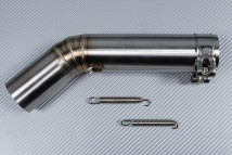Tubos de conexión de escape / Mid pipe con tubo de eliminación del catalizador